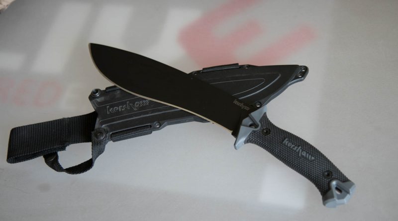 Kershaw Kukri Survival Knife with sheath