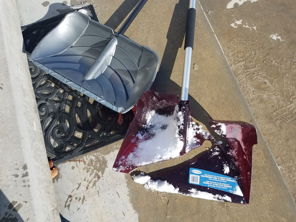 Broken Snow Shovel