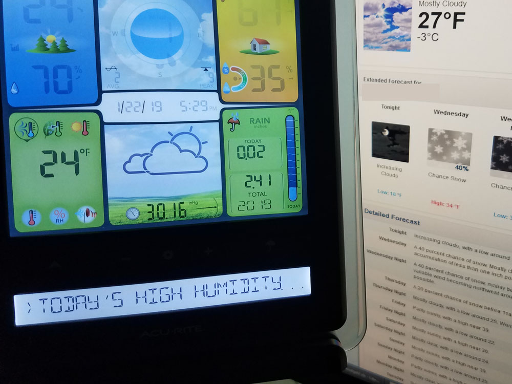 Acurite Wireless Weather Station Forecaster