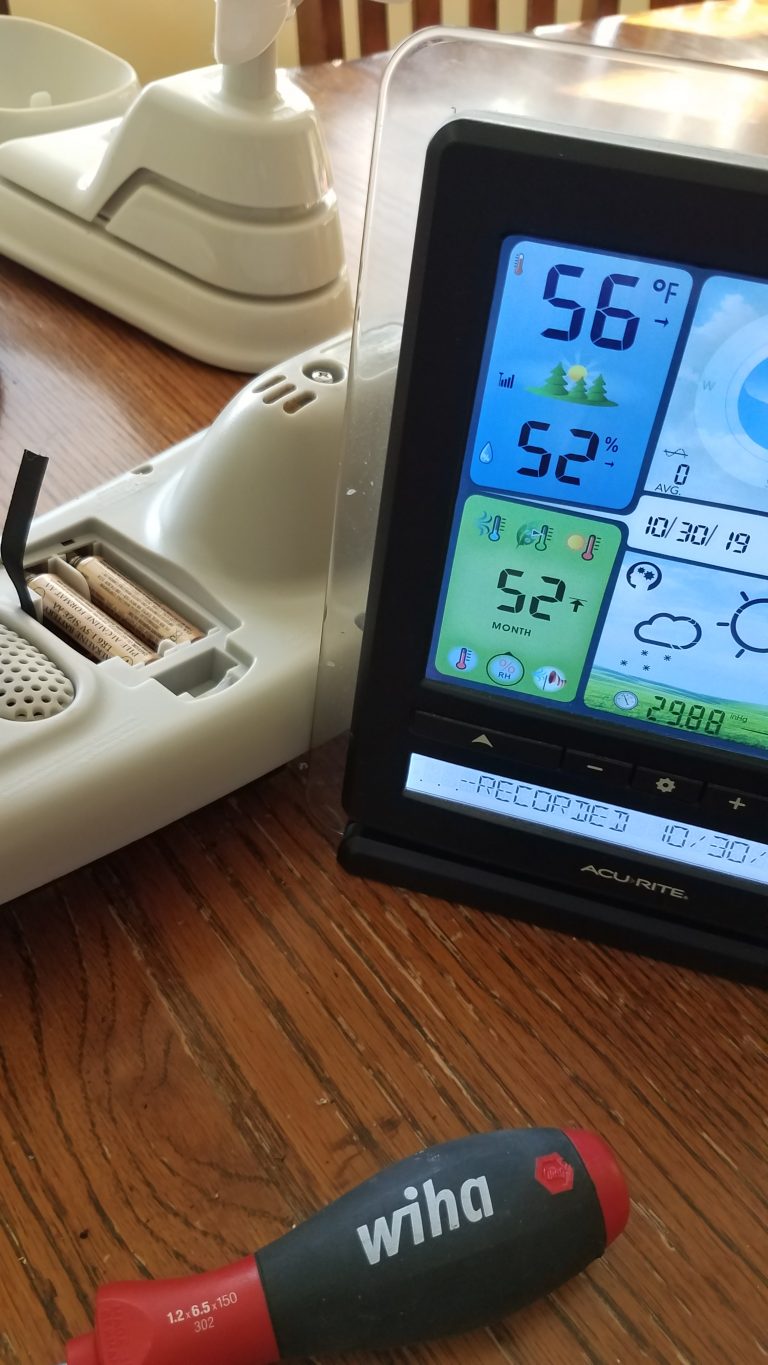 AcuRite Weather Station Broken? Fix it! Think. Learn